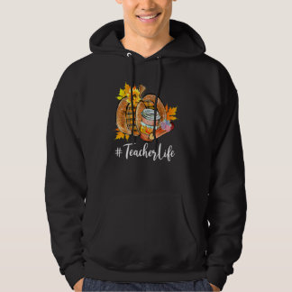 Moletom Teacher Life Pumpkin Latte Fall Autumn Thanksgivin