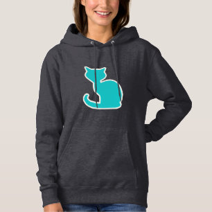 Moletom Teal Cat