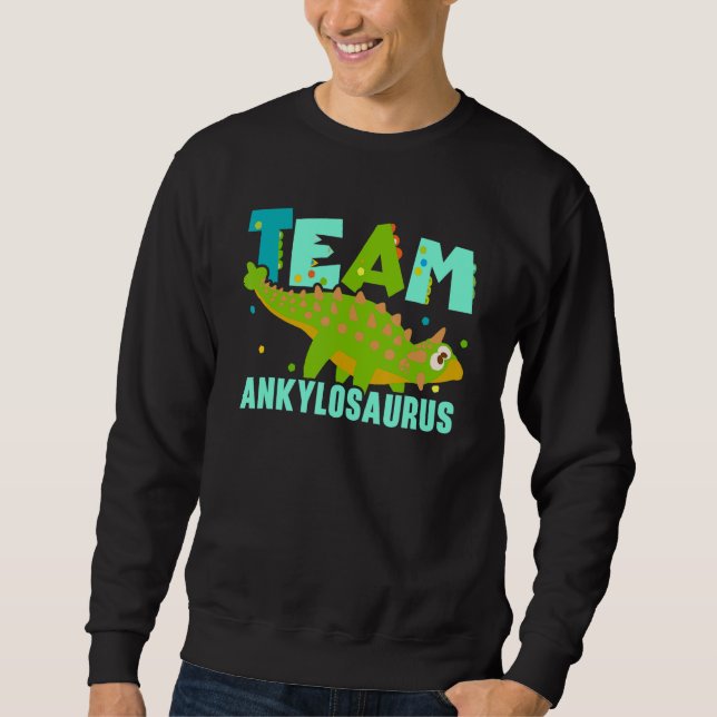 Moletom Team Ankylosaurus Future Paleontologist Dinosaur (Frente)