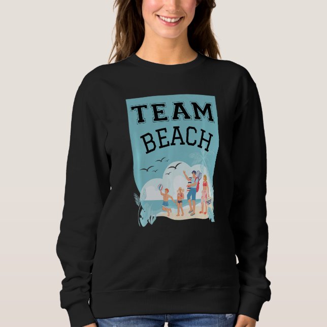 Moletom Team Beach Family Premium (Frente)