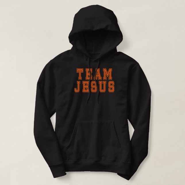 Moletom Team Jesus Religious Christian Believer Faith Chri (Frente do Design)