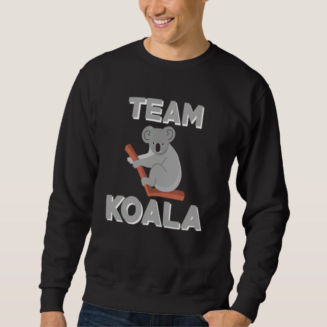 Moletom Team Koala Costume Love Koalas (Frente)