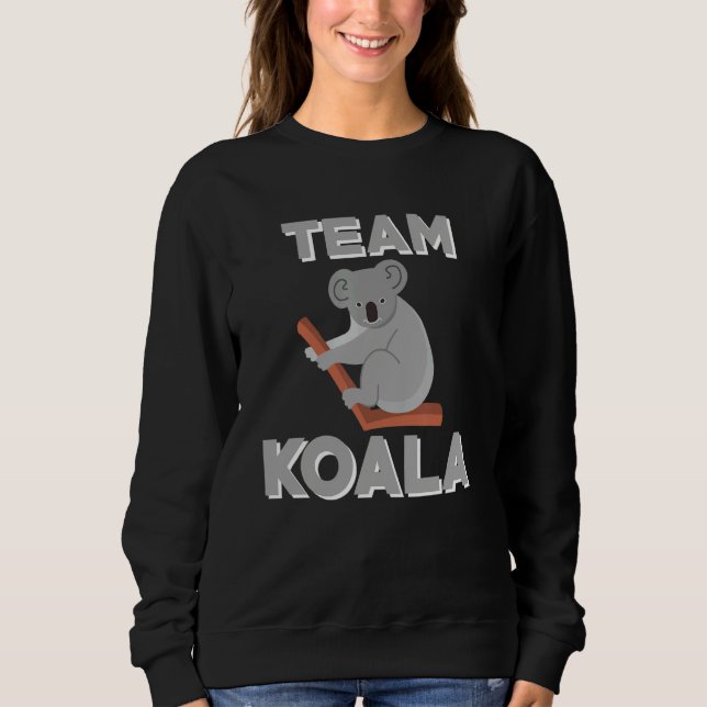 Moletom Team Koala Costume Love Koalas (Frente)