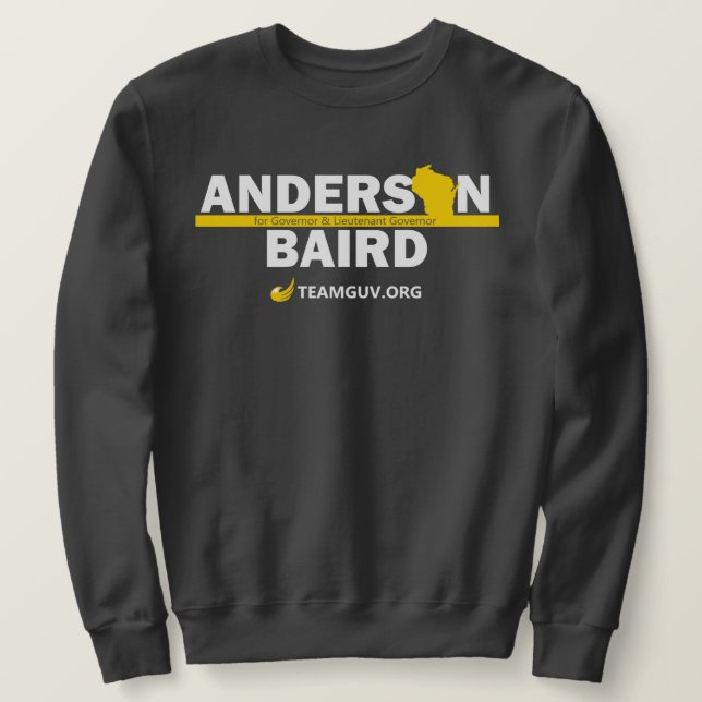 Moletom TeamGuv - Anderson/Baird (Frente do Design)