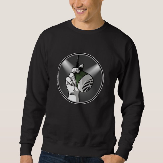 Moletom Techno Music DJ Rave Eletro Trance Gift Idea (Frente)