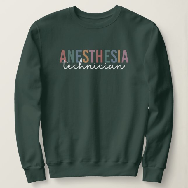 Moletom Técnica De Anestesia Retro-Anestésica Técnica (Frente do Design)