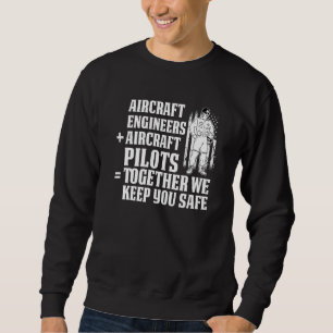 Moletom Técnico Engenheiro Mecânico de Aeronaves 2