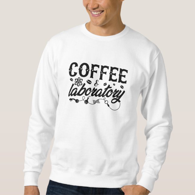 Moletom Técnico técnico do Coffee & Laboratory Lab Tech (Frente)