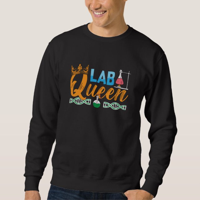 Moletom Técnicos de Química do Laboratório Rainha do Labor (Frente)