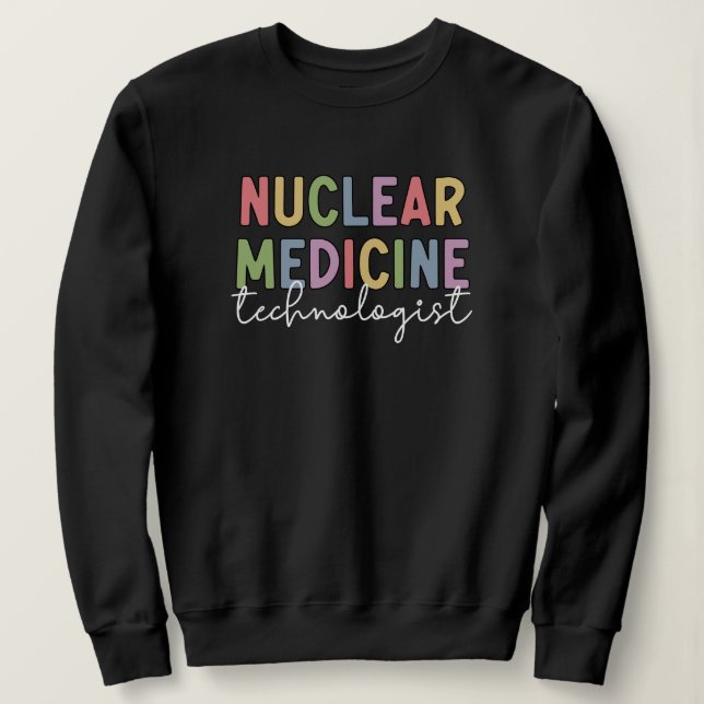 Moletom Tecnologia de Medicina Nuclear CNMT Ofertas (Frente do Design)