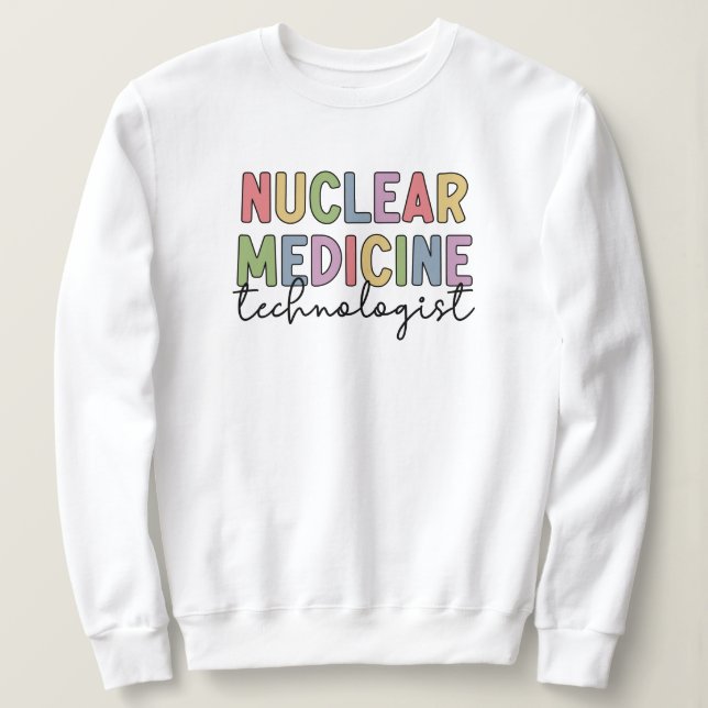 Moletom Tecnologia de Medicina Nuclear CNMT Ofertas (Frente do Design)