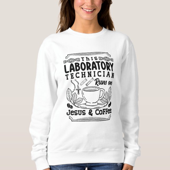 Moletom Tecnologia de Química do Laboratório de Laboratóri (Frente)