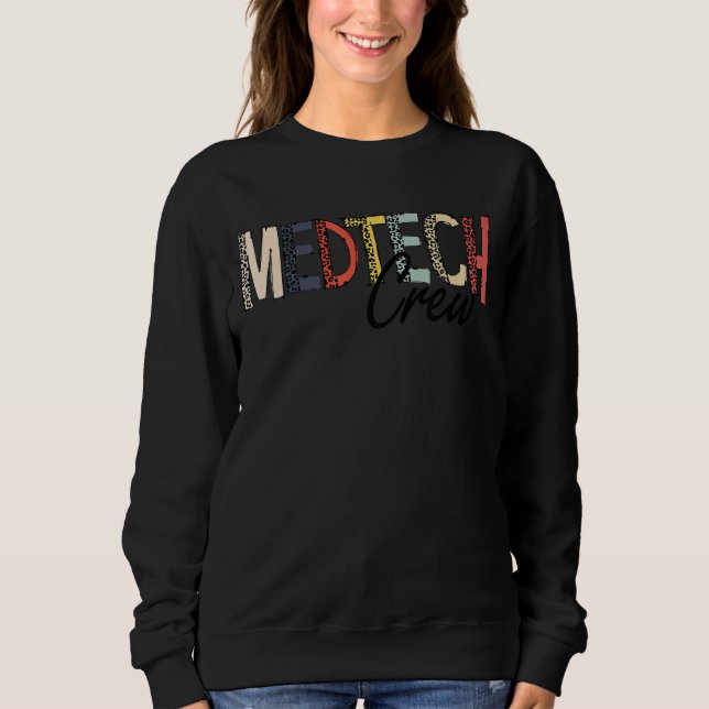 Moletom Tecnologia médica Med Tech Creative Leopardo Med T (Frente)