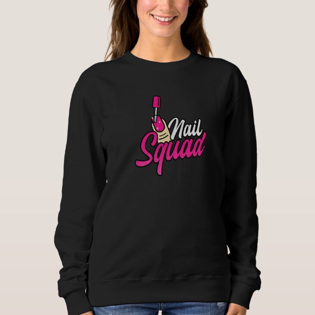 Moletom Tecnologia Nail Squad (Frente)