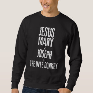 Moletom Ted Hastings Jesus Mary Joseph E O Wee Donkey
