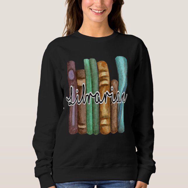 Moletom Tee Bibliotecário (Frente)