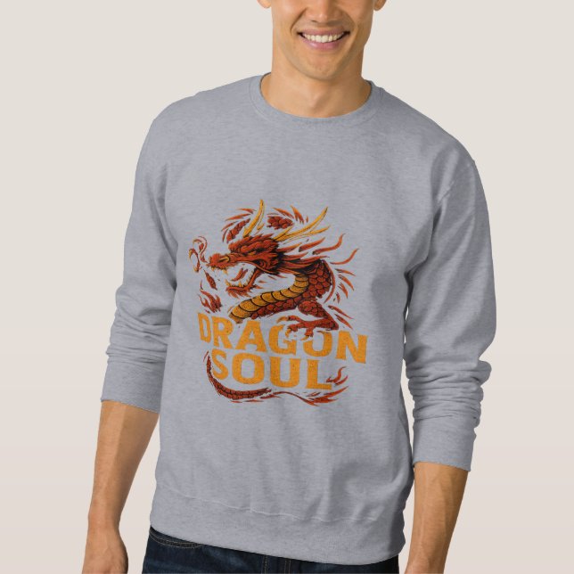 Moletom Tee Dragon Soul Streetwear (Frente)