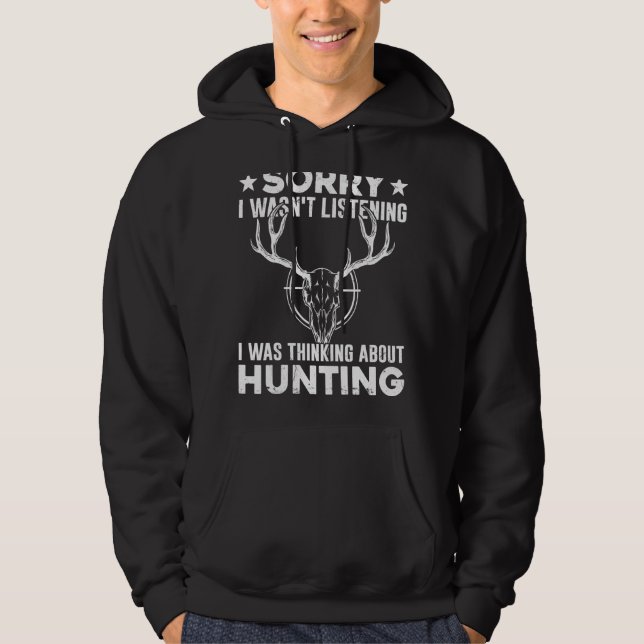 Moletom Tee For Arco E Rifle Deer Hunters (Frente)