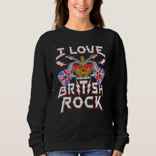 Moletom Tee I Love Guitar Rock Music Plus Size