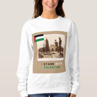 Moletom Tee shirt "I Stand With Palestine"