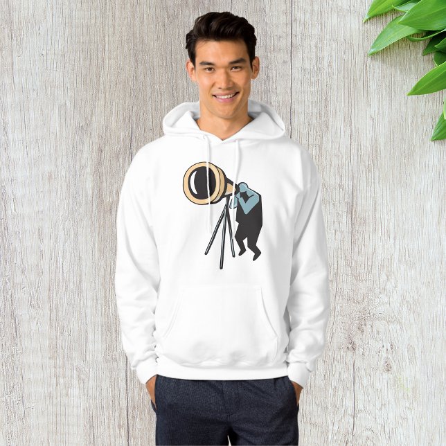 Moletom Telescópio Mens Hoodie (Criador carregado)