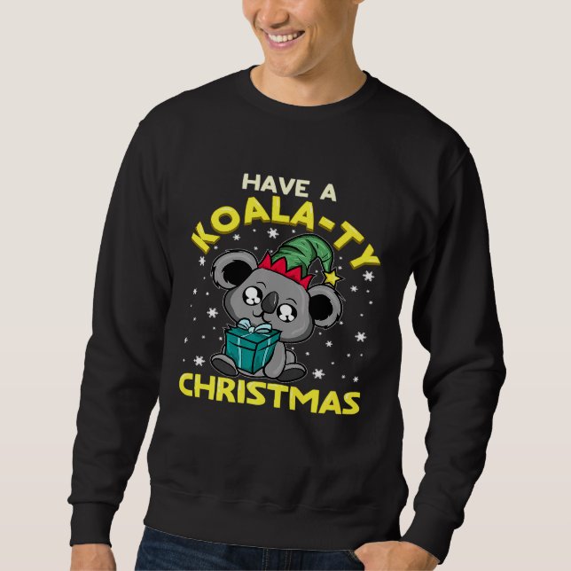 Moletom Tem um Natal Koala-Ty Austrália (Frente)
