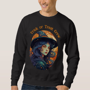 Moletom Tema das Bruxas do Halloween - Trilha ou Tratar Tr