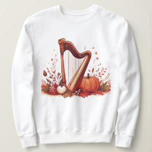 Moletom Tema de queda Harp Pumpkin Sweet