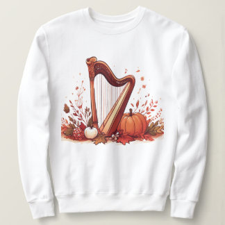 Moletom Tema de queda Harp Pumpkin Sweet