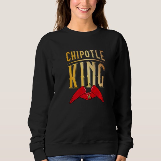 Moletom Tempero de Sabor de Comida Apimentada Chipotle Kin (Frente)