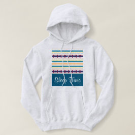 Moletom Tempo de dormir Cinza Hoodie