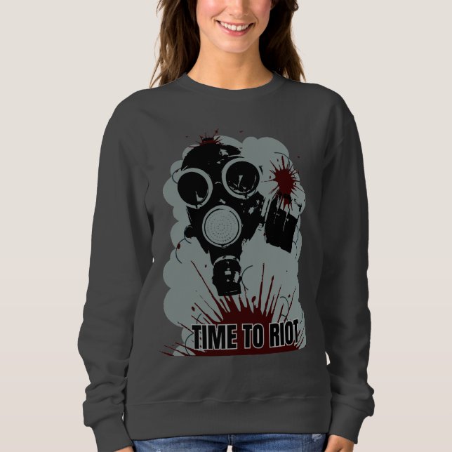 Moletom Tempo de Tumulto (Frente)