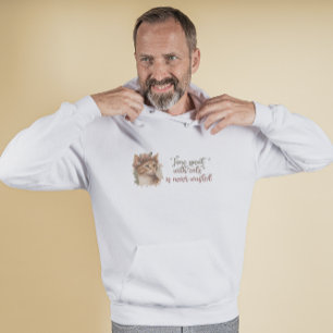 Moletom Tempo Gasto Com Gatos Cachorros Cachorros Design