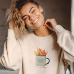 Moletom Tempo Inativo Cair Cores de Aquarela Folhas de out<br><div class="desc">Prepare-se para se abraçar em estilo com nosso design de "Tempo de Encaixe" personalizável, perfeito para a temporada de outono! Esta camisola é um presente ideal para casais, amigos e família, abraçando o calor e a conforto do outono. A requintada design mostra uma bela aquarela e uma representação no estilo...</div>