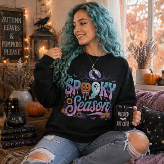 Moletom Temporada Assustadora de Halloween