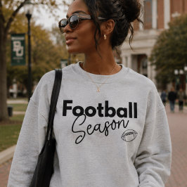Moletom Temporada de Futebol, Conjunto de Dia de Jogo Fofo