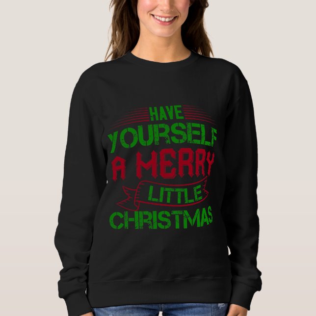 Moletom Tenha Um Natal Feliz (Frente)