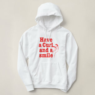 Moletom Tenham um Curl e um Sorriso Hoodie