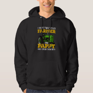 Moletom Tenho Dois Títulos Farmer E Pappy E Eu Crus