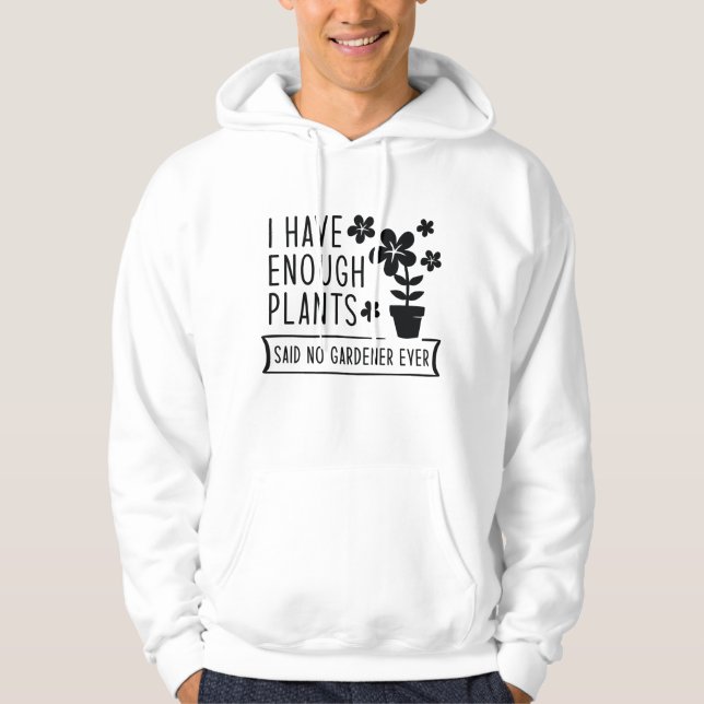 Moletom Tenho Plantas Suficientes (Frente)
