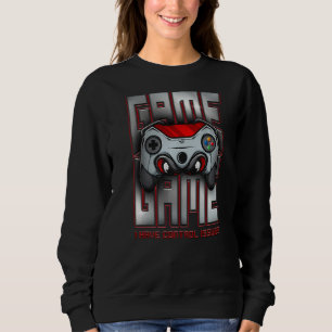 Moletom Tenho problemas de controle Controlador Gamer Retr