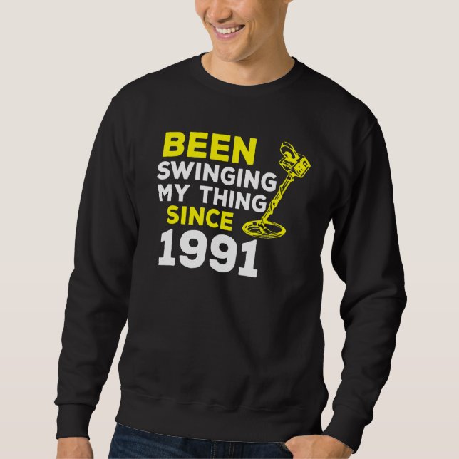 Moletom Tenho Trocado A Minha Coisa Desde 1991, O Detector (Frente)