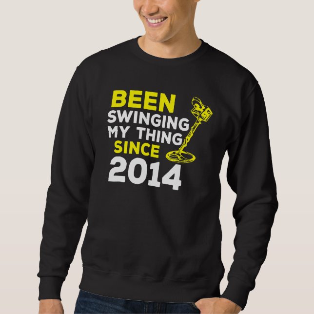 Moletom Tenho Trocado A Minha Coisa Desde 2014, Detector M (Frente)