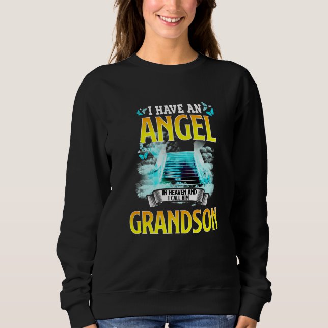 Moletom Tenho Um Anjo No Céu E Chamo-Lhe As Minhas Grades (Frente)