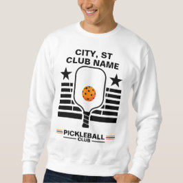 Moletom Tênis de Pickleball Personalizado Pickleball
