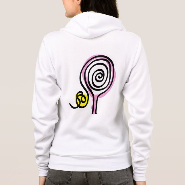 Moletom Tênis Hoodie para mulheres | Esportes (Verso)