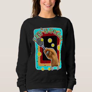 Moletom Tênis legal Gato que Veste Óculos suntuosos Tênis