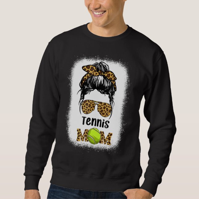 Moletom Tênis Mãe Mãe Mãe Leopard Cheetah Impressão (Frente)