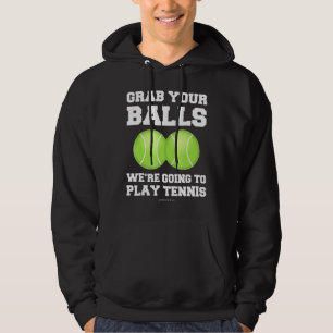 Moletom Tênis Pegava As Bolas Que Iam Jogar Tênis
