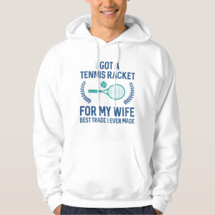 Moletom Tênis Racket Para Minha Esposa